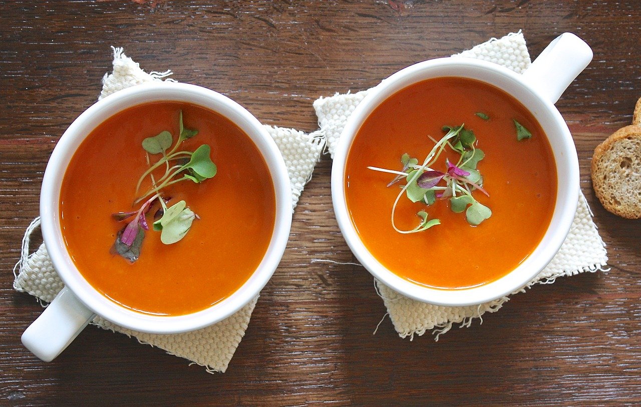 soup, tomato, healthy